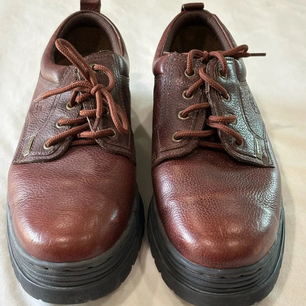 Timberland Brown Leather Oxford Work Shoes‎ – Men’s Size 12